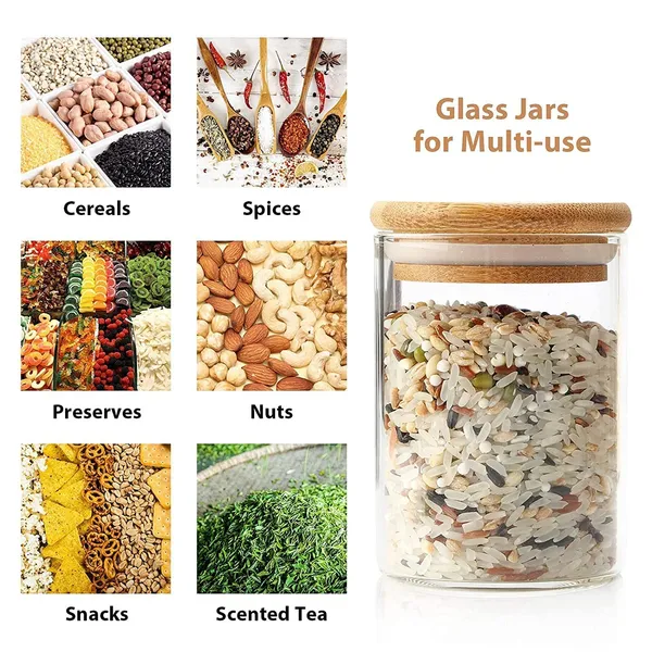 Premium_Glass_Containers_For_Kitchen_Set_of_6_Kitchen_Glass_Containers_With_Wooden_Lid_|_Airtight_Glass_Jars_For_Storage_|_Kitchen_Container_Set_Glass_|_Spice_Jars,_Masala_Box_|_220Ml_Each,Clear