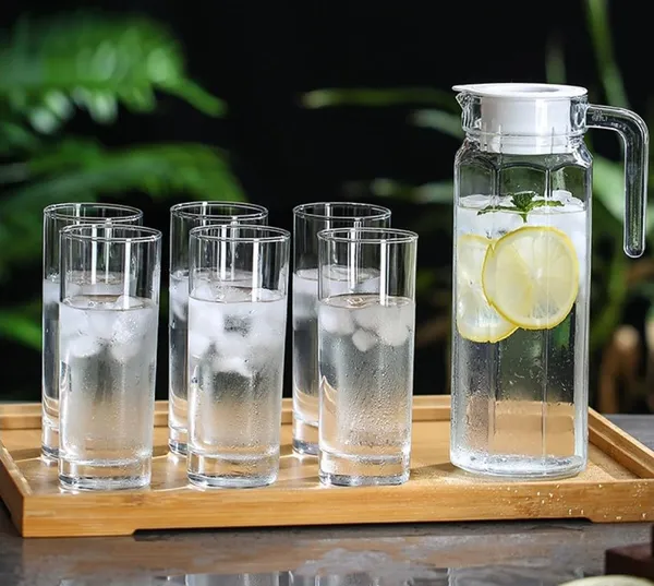 Premium_Water_&_Juice_Glass_Set_with_Jug_Combo_(6_Glasses_270ML_Each_+_1.1L_Jug)_|_Transparent_Drinking_Glassware_Set_for_Home,_Kitchen_&_Dining_Table_|_Elegant_&_Durable_Serveware
