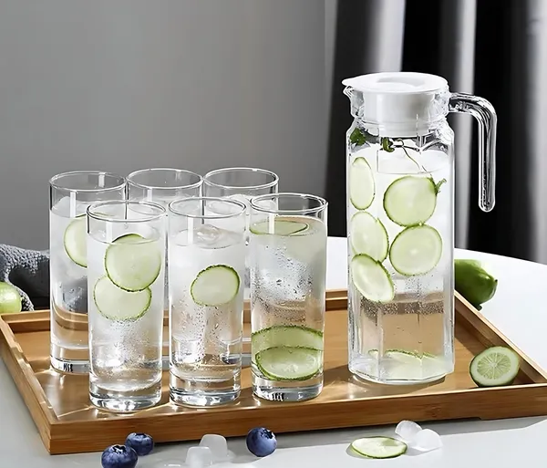 Premium_Water_&_Juice_Glass_Set_with_Jug_Combo_(6_Glasses_270ML_Each_+_1.1L_Jug)_|_Transparent_Drinking_Glassware_Set_for_Home,_Kitchen_&_Dining_Table_|_Elegant_&_Durable_Serveware