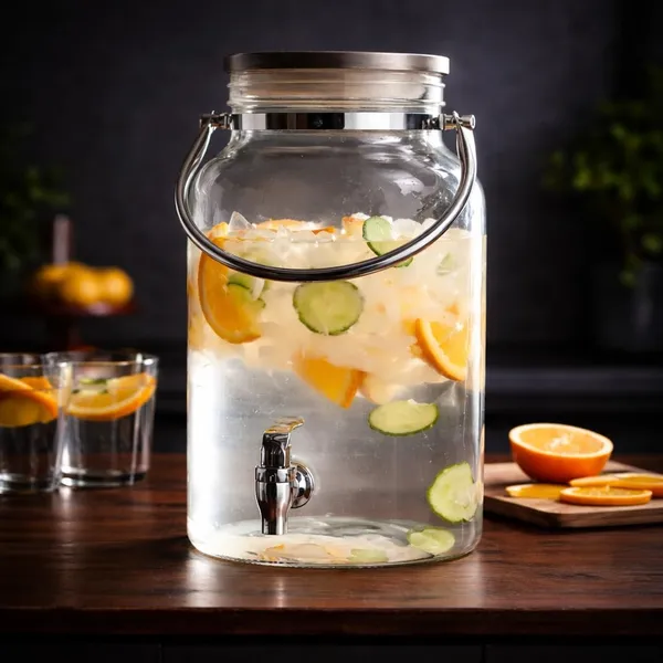 Glass_Iced_Drink_Dispenser_with_Tap_&_Bamboo_Lid_(5.5_Litre)_|_Transparent_Beverage_Dispenser_for_Water,_Juice,_Cocktails_&_Parties_|_Large_Capacity_Drinkware