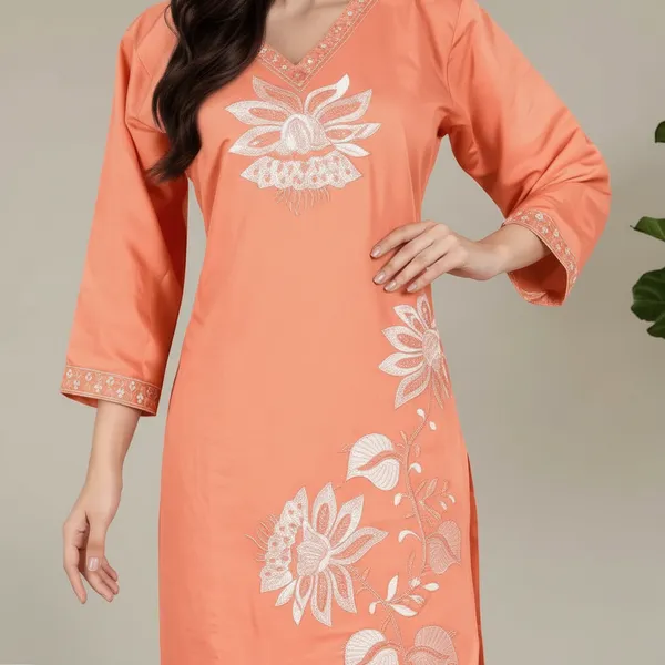 SHREESUTRAM_Dusty_Peach,_poly_georgette_Co-ord_Set_(CS033DPX2)