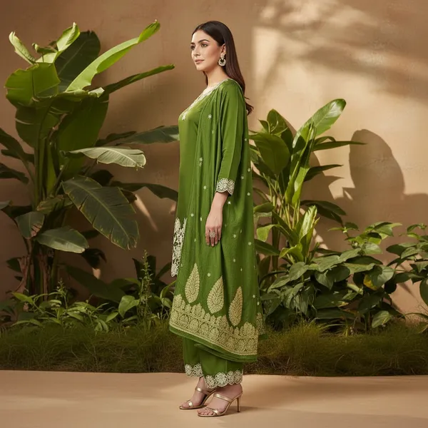 SHREESUTRAM_OLIVE_GREEN,SILKBLEND_(KPD047OGX1)