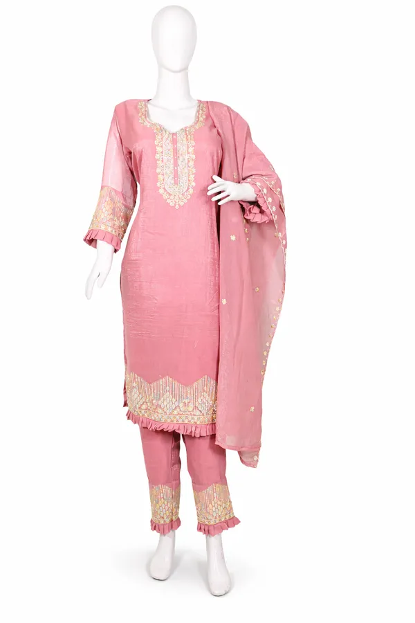Dusty_Rose_Soft_Georgette_Blend_Kurti_Pant_&_Dupatta_Set_–_Delicate_Embroidery_&_Thread_Work_–_KPD007DRX1