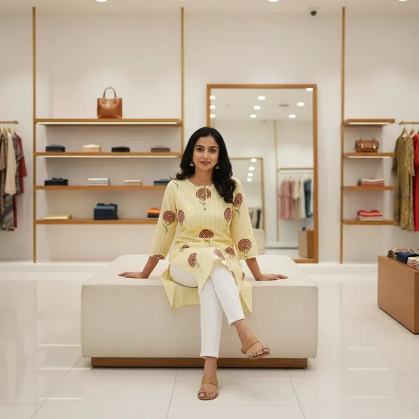 SHREESUTRAM_Cream_White,_Cotton_Kurti_(K040CWX2)