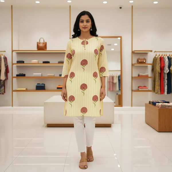 SHREESUTRAM_Cream_White,_Cotton_Kurti_(K040CWX2)