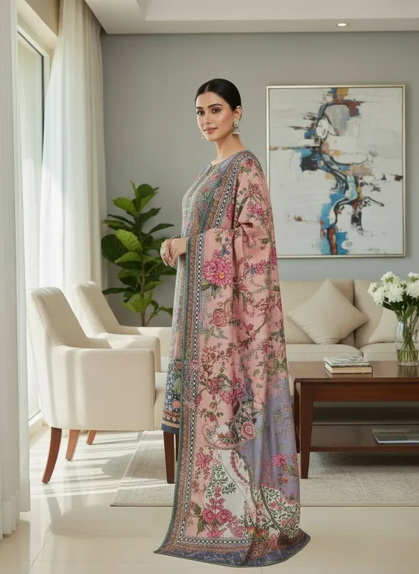 Light_Grey_with_Floral_Print,_Premium_Soft_woolen_Kurti_pant_&_Dupatta_(KPD016LGX1)