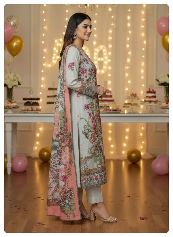 Pearl_Grey_with_Floral_Print,_Premium_Soft_woolen_Kurti_pant_&_Dupatta_(KPD016PGX1)