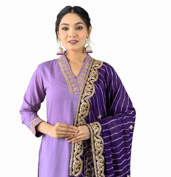 SHREESUTRAM_Viscose_Chanderi,_Kurti_Pant_with_Dupatta_(KPD055LDX4)