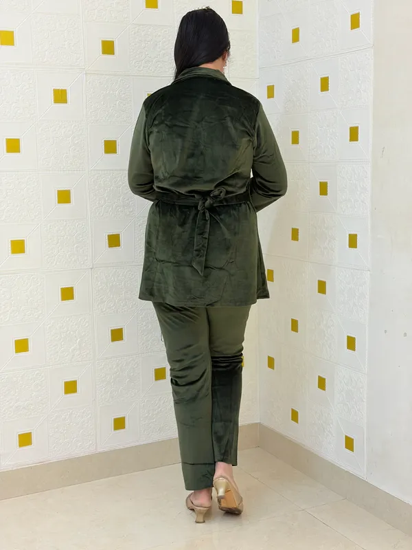 Olive_Green,_Velvet_Coat_Set_(CS005OGX1)
