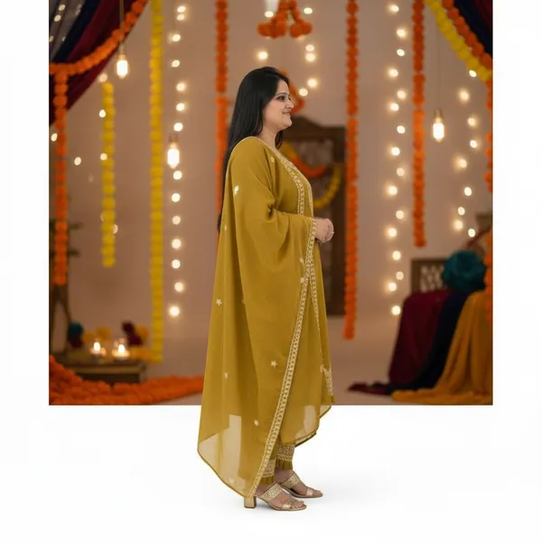 Olive_Gold_Georgette_Embroidered_Kurti_Pant_Dupatta_Set_–_Festive_&_Party_Wear_–_KPD003OGX1