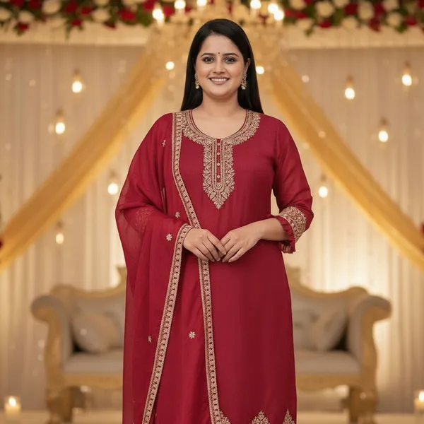 Magenta_Pink_Georgette_Embroidered_Kurti_Pant_Dupatta_Set_–_Festive_&_Party_Wear_–_KPD003MPX1