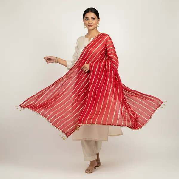 SHREESUTRAM_Rani_Pink,_Semi_Silk_Dupatta_(D051RPX3)