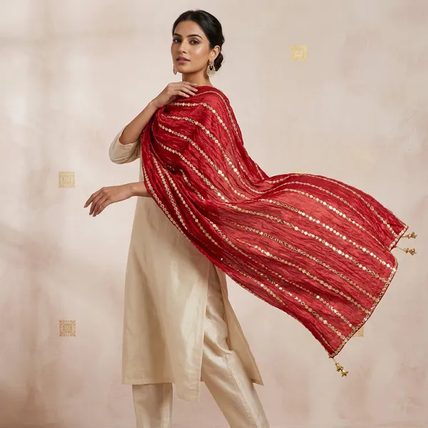 SHREESUTRAM_Rani_Pink,_Semi_Silk_Dupatta_(D051RPX3)