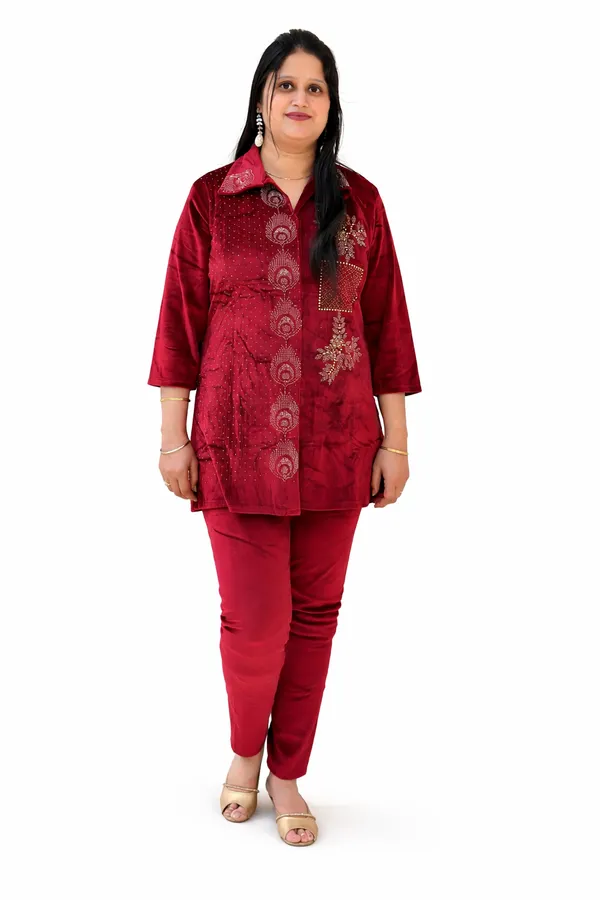Dark_Wine,_Velvet_Coat_Set_(CS005DWX1)