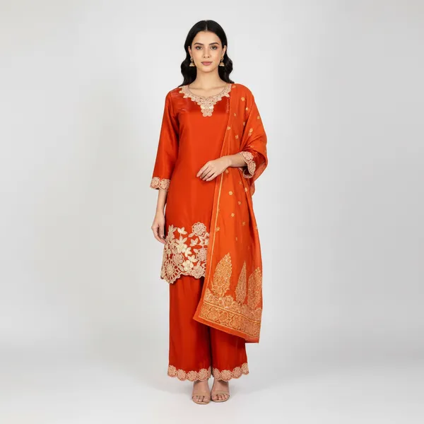 SHREESUTRAM_RUST_ORANGE,SILK_BLEND_(KPD047ROX1)