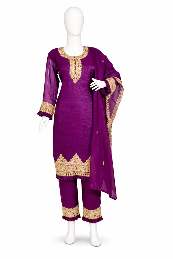 Wine_Pink_Georgette_Embroidered_Kurti_Pant_Dupatta_Set_–_Festive_&_Party_Wear_–_KPD003WPX1