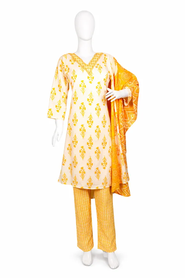 SHREESUTRAM_Mustard_Yellow,_cotton_Kurti_Pant_&_Dupatta_(KPD038MYX2)