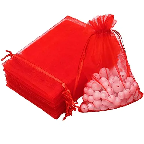Return_Gift_Potli_Bags_Organza_Pouches_Return_Gift_Favor_Shagun_Pouches_|_13x18_cms_|_5x7_inch_|_Red_Colour