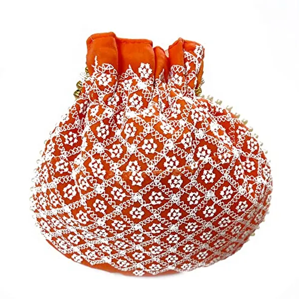 Pack_of_3_Multicolor_Lucknowi_Embroidered_Potli_Bags_For_Ladies_For_Wedding_With_Pearl_Drawstring