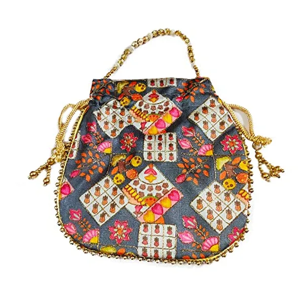 Pack_Of_3_Multicolor_Ethnic_Bride_Purse_With_Drawstring_For_Wedding