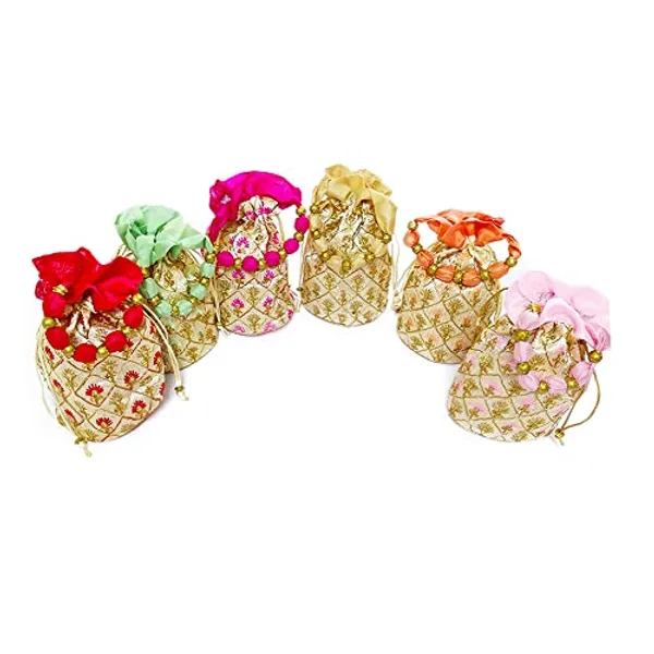 Pack_Of_6_Multicolor_Traditional_Embroidered_Potli_Purse_For_Women_With_Zipper