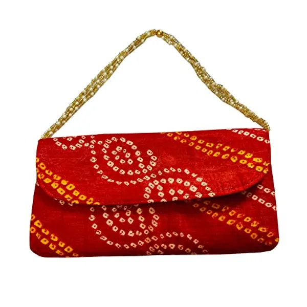 Pack_of_2_Multicolor_Vintage_Zippered_Badhani_Potli_Purse_For_Women_With_Pearl_Handle