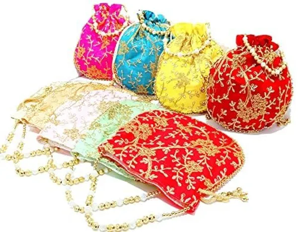 Pack_Of_5_Multicolor_Embroidered_Potli_Bags_For_Ladies_&_Girls