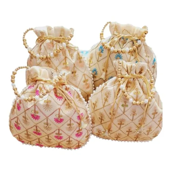 Pack_Of_3_Multicolor_Rajasthani_Style_Royal_Clutch_Silk_Batwa_Bag_For_Women