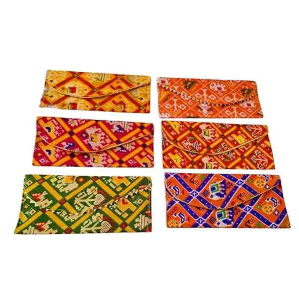Pack_Of_2_Multicolor_Patola_Pattern_Ethnic_Bandhani_Envelope_Purse