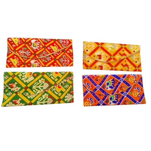 Pack_Of_2_Multicolor_Patola_Pattern_Ethnic_Bandhani_Envelope_Purse