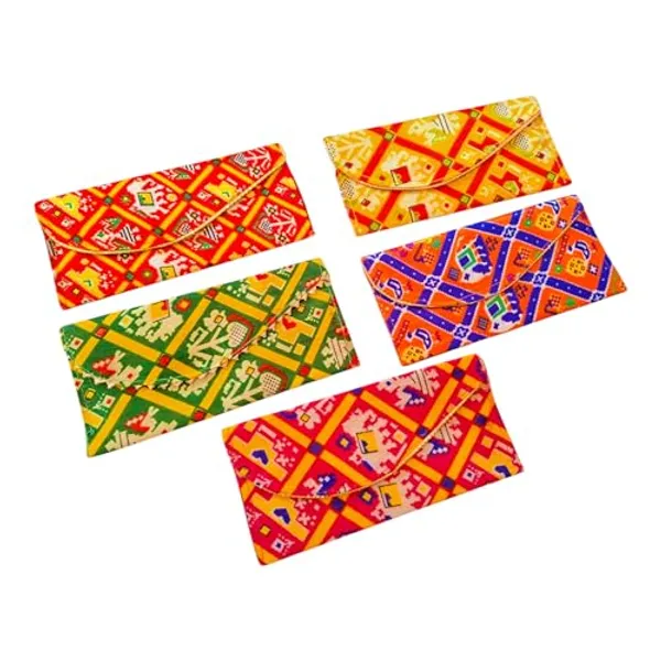 Pack_Of_2_Multicolor_Patola_Pattern_Ethnic_Bandhani_Envelope_Purse