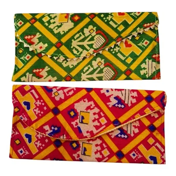 Pack_Of_2_Multicolor_Patola_Pattern_Ethnic_Bandhani_Envelope_Purse