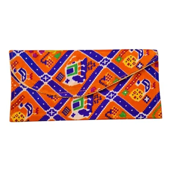 Pack_Of_2_Multicolor_Patola_Pattern_Ethnic_Bandhani_Envelope_Purse