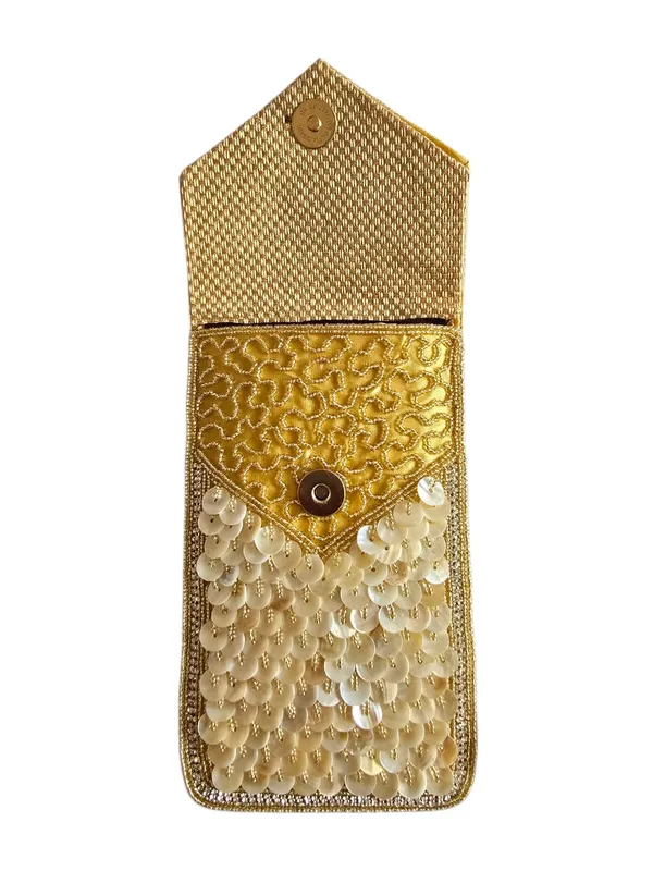 Beaded_Womens_Pearl_Silk_Saree_Mobile_Pouch_With_Waist_Clip_and_Sling_|_Designer_Pearl_Beads_Studded_Handmade_Mobile_Pouch_With_Embroidery