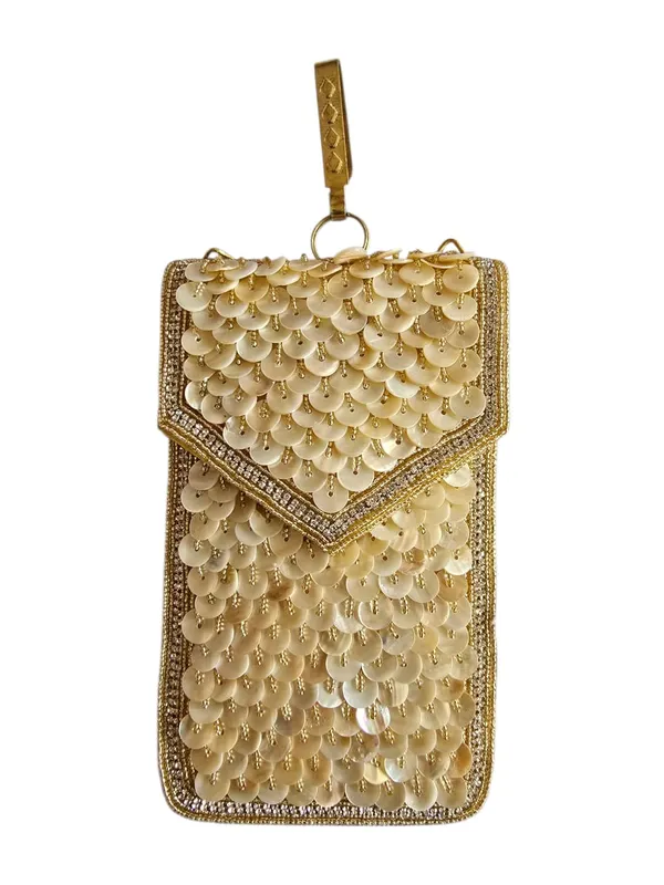 Beaded_Womens_Pearl_Silk_Saree_Mobile_Pouch_With_Waist_Clip_and_Sling_|_Designer_Pearl_Beads_Studded_Handmade_Mobile_Pouch_With_Embroidery