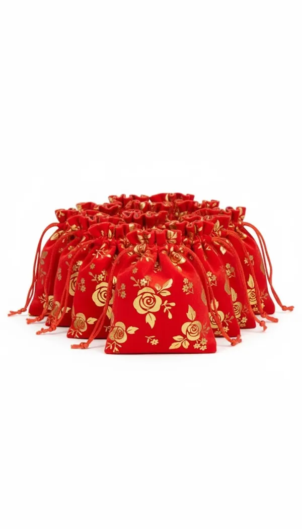 Pack_Of_10_Red_Rose_Printed_Velvet_Gift_Bag_with_Drawstring_Christaams_Goodies_Pouch_|_10X14_cms