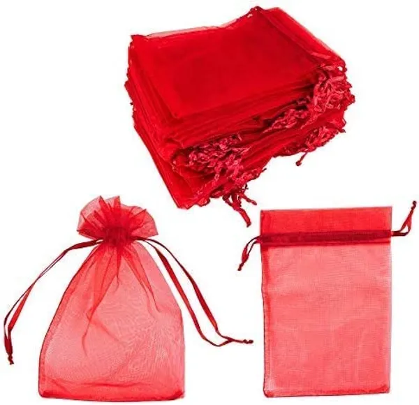 Return_Gift_Potli_Bags_Organza_Pouches_Return_Gift_Favor_Shagun_Pouches_|_13x18_cms_|_5x7_inch_|_Red_Colour