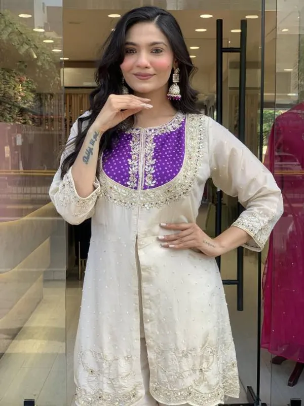 Purple_Roman_Silk_Embroidered_Kurta_Palazzo_Set_For_Women