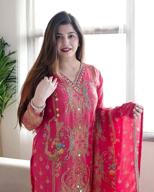 Red_Satin_Silk_Printed_Satin_Suit_Set_with_Heavy_Stone_&_Embroidery_Work_For_Women