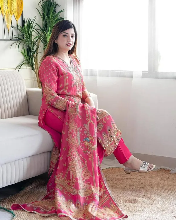 Red_Satin_Silk_Printed_Satin_Suit_Set_with_Heavy_Stone_&_Embroidery_Work_For_Women