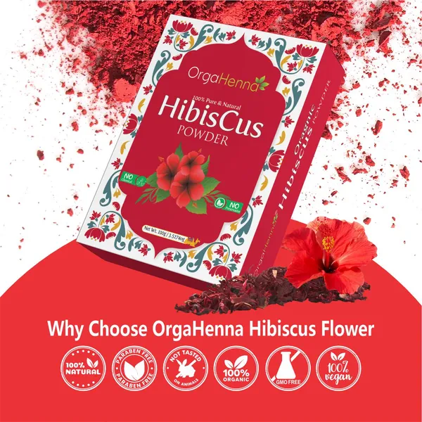 100%_Natural_Hibisc_Red_Bloom_For_Unisex