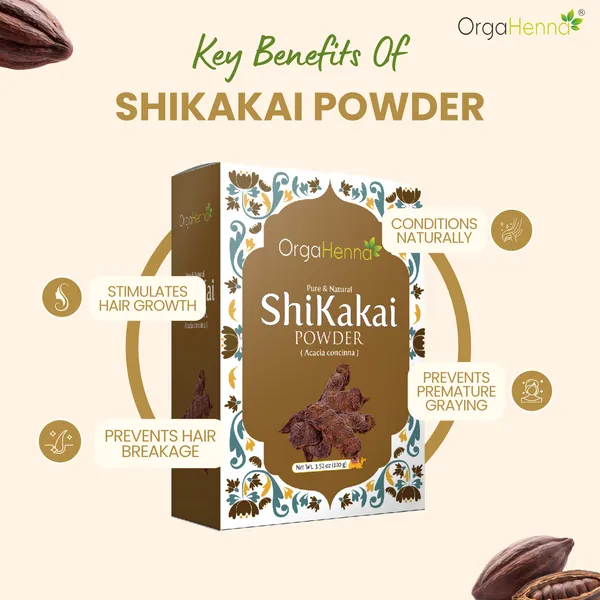 100%_Natural_Shikakai_Powder_Hair_Pack_For_Unisex
