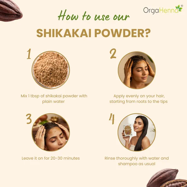 100%_Natural_Shikakai_Powder_Hair_Pack_For_Unisex