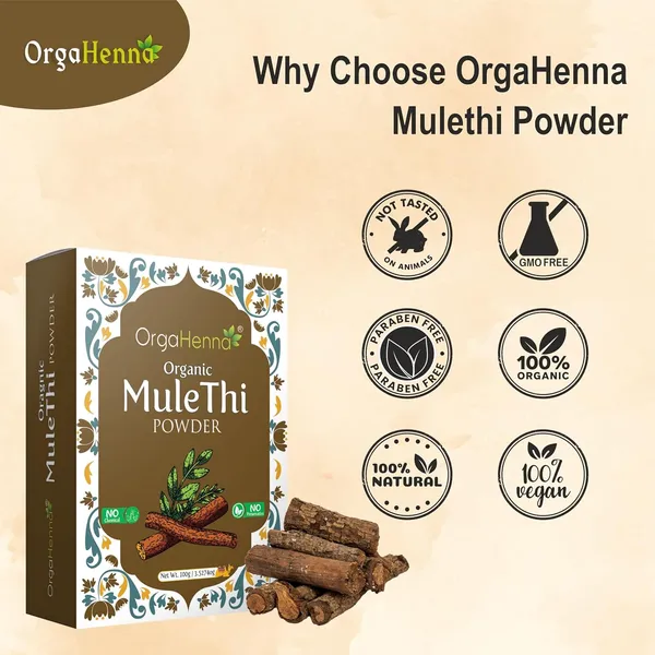 Mulethi_Powder_|_Organic_Licorice_(Yashtimadhu)_Powder_for_Face_Pack,_Eating_&_Drinking_|_Pure_Glycyrrhiza_Glabra_|_Skin_Pigmentation,_Hair_&_Wellness_100g