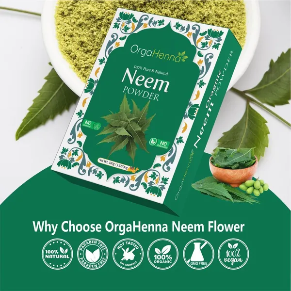 100%_Natural_&_Pure_|Combo_of_2_|_Neem_and_Ubtan_Powder_(2x100gm)_|Face_Pack|_Skin_Soothing|Calming|_Hydration