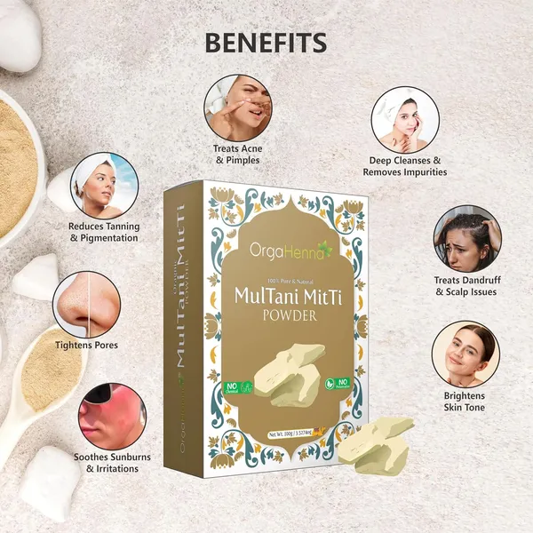 100%_Natural_&_Pure|Combo_of_2|_Neem_and_Mulethi_Powder_(2x100g)_|Face_Pack|_Skin_Calming_|_Anti_Ageing