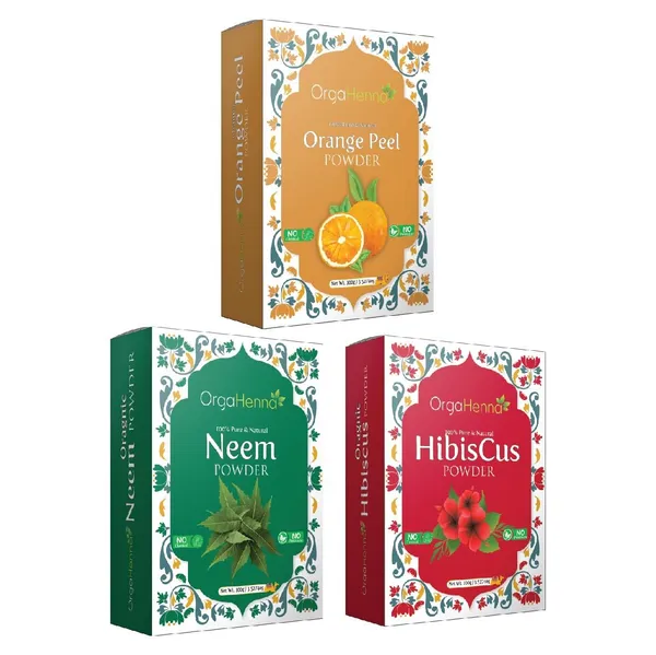100%_Natural_Powder_Set,_Orange_Peel,_Neem,_Hibiscus,_100g_Each,_Pack_of_3(3X100GM),"Nature's_Glow:_Neem,_Orange,_Hibiscus_Powder"|Herbal_Radiance_Pack|_Face_Pack_|_Hair_Pack