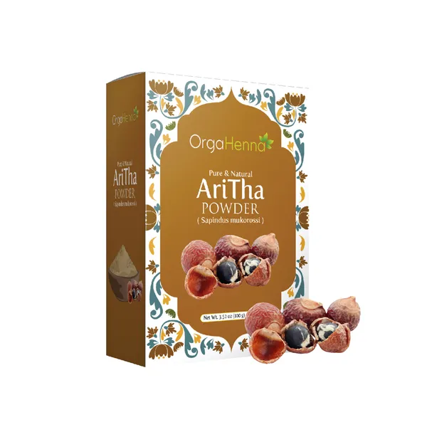 100%_Natural_Aritha_Powder_Hair_Pack_For_Unisex