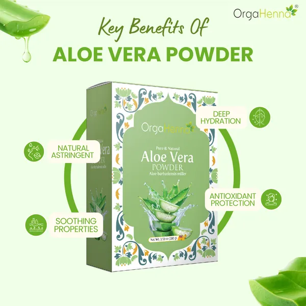 100%_Natural_Aloe_Vera_Powder_Face_Pack_For_Unisex
