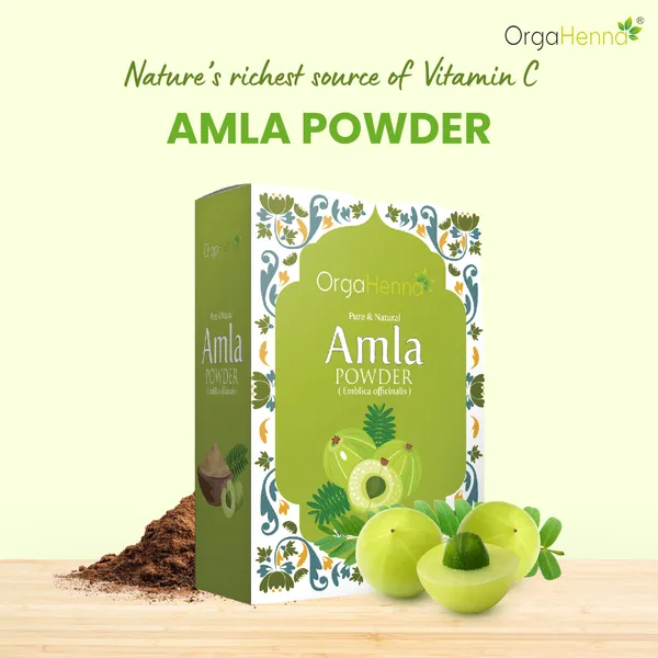 100%_Natural_Amla_Powder_Hair_Pack_For_Unisex